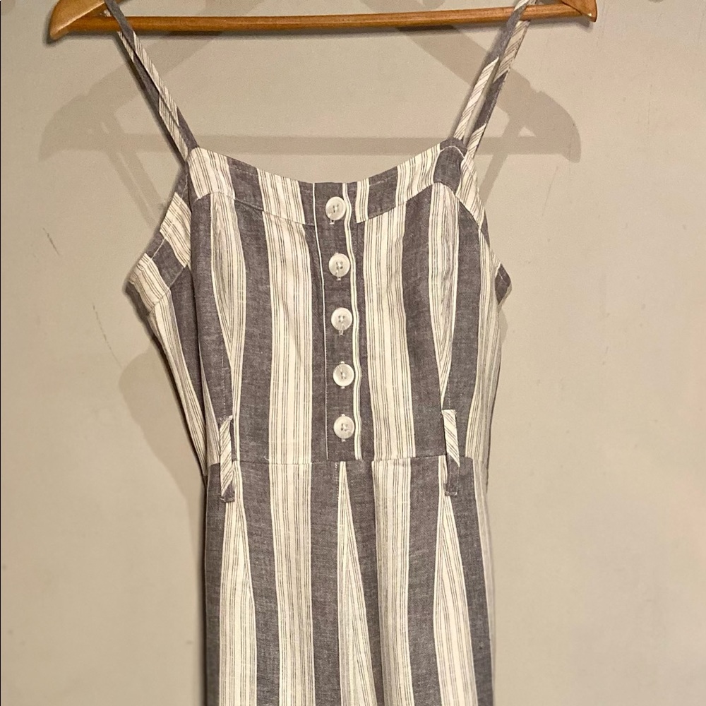 Rails Harper Striped Laguna Linen Blend Jumpsuit - image 2